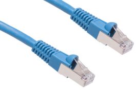 Shielded Cat Patch Cable Blue Ft Showmecables