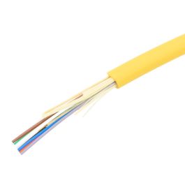 L-Com Indoor Multi-Fiber Distribution Cable, 8 Fiber, 9/125 Single Mode ...