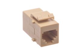 ICC RJ11 F/F Coupler Reverse Pinout - Ivory | ShowMeCables.com