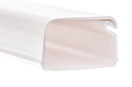 Cable Hider - Panduit LD10 Surface Raceway - White - 8 FT - 20