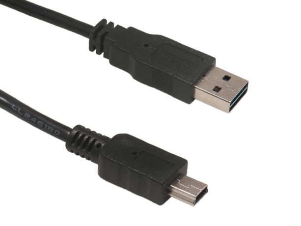 6 ft Mini USB Cable - A to Mini B
