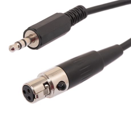 XLR Male with Pin 3 Hot to XLR Female Audio Cables - Pair