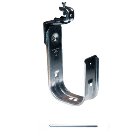 1 5/16 Inch J-Hook with Beam Clamp Cable Support