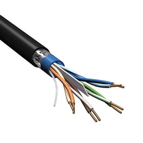 74004E.00305 Belden, Belden Cat7 Ethernet Cable, S/FTP PVC Sheath, 305m, 724-8846