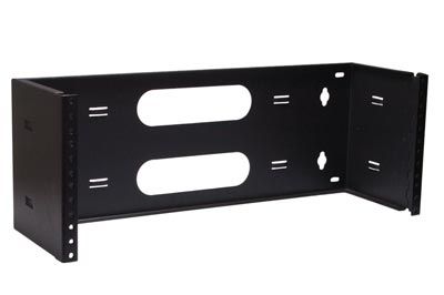 Hinged Wall Mounting Bracket - 4 RU | ShowMeCables.com