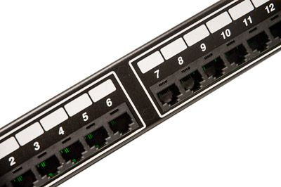 ICC Telco Male Patch Panel - RJ11 - 6P2C - 24 Port