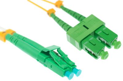 Lightwin Fibre Optic Cable Singlemode LC/APC-LC (Simplex) - 10m - LSP-09  LC/APC-LC 10.0 