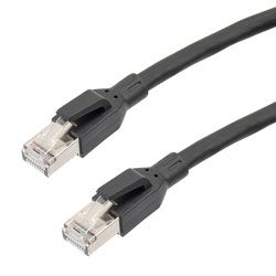 L-com Category 6a 10gig HDBaseT Ethernet AV Cable Assembly, SF/UTP ...