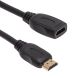 ShowMeCables Male to Female High Speed HDMI Cable with Ethernet-1 FT