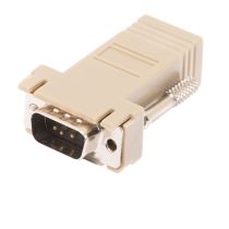 DB9 Male to RJ12 Female Modular Adapter Kit - 6 Conductor