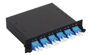 LC Singlemode Duplex MTP/MPO Fiber Optic Cassette - 9/125 - 6 Port