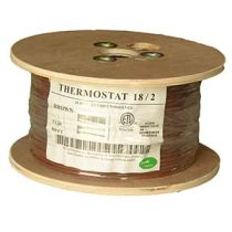 Thermostat Cable - Unshielded- CMR - 500ft - 18 AWG - 2 Conductor