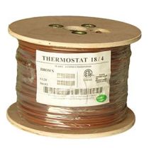 Thermostat Cable - Unshielded- CMR - 500ft - 18 AWG - 4 Conductor