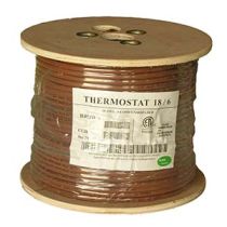 Thermostat Cable - Unshielded- CMR - 500ft - 18 AWG - 6 Conductor