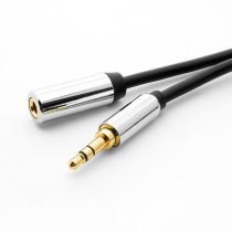 Premium 3.5mm Stereo Cable - Male/Female - 6 FT