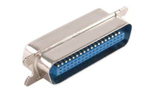 36 Pin Male to Male Centronics Low Profile Gender Changer