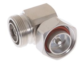 7/16 Din Male to 7/16 Din Female Right-Angle Adapter
