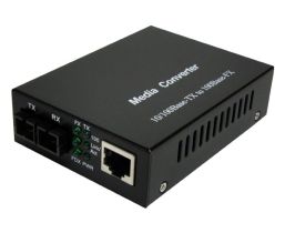 Multimode Media Converter - 10/100 Base-TX to 100 Base-FX - RJ45 to Duplex SC