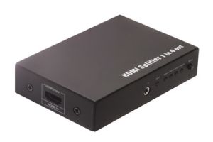 4-Way HDMI Splitter 3D Ready with IR Extension (1-in/4-out)