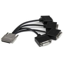 VHDCI Breakout Cable - VHDCI to 4x DVI-D M/F