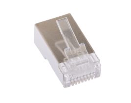 RJ45 Cat6 Shielded Connector - 8P8C - Solid & Stranded Cable
