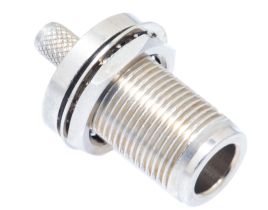 N Female Bulkhead Crimp Connector - LMR-240