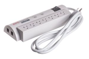 7 Outlet Surge Protector with Telephone Line Protection - 6 FT Cord