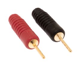Speaker Pin - Plastic - Black & Red