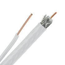 RG6 Dual Shield Coax Cable with Ground Wire - CCS - 1000 FT
