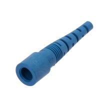 Corning ST® Compatible/FC, 1.6mm/2.0mm Fiber Connector Boots - 100 per pack - Blue