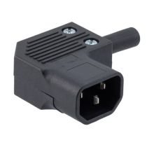 L-com AC PEM 320-2-2/E IN-LINE SCREW RIGHT ANGLE SIDE ENTRY