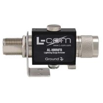 L-com N-Male to N-Female Bulkhead 0-3 GHz 230V Lightning Protector