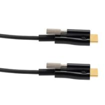 L-com HDMI 2.0 Active Optical Cable, With Locking Screws, 4K, 20 Meters
