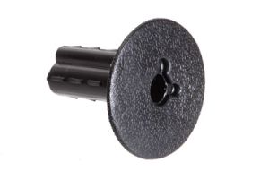 Bushing for Single Coax with Ground - Black