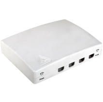 Fire Resistant FTTH Fiber Termination Wall Enclosure - 4 Ports