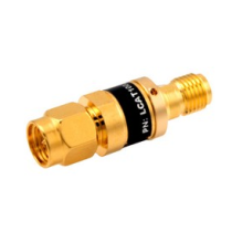 L-com 2W/5dB RF Fixed Attenuator - SMA Male to SMA Female - Gold - 3 GHz