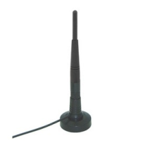 L-com 1.9 GHz 3 dBi Rubber Duck Omni Magnetic Base Antenna - SMA Male Connector