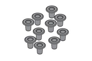 Middle Atlantic Cable Distribution Spools - 10 Pack