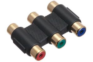 RCA Component Video Female to Female Coupler Adapter