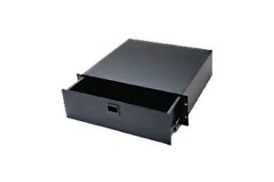 Middle Atlantic Utility Drawer - Anodized Finish - 3 Space