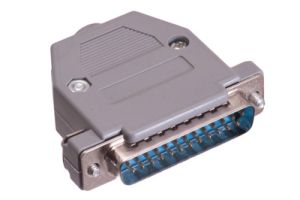 DB25 Male Solder Connector Kit - Plastic