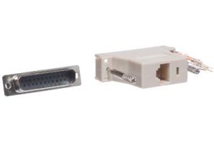 DB25 Male to RJ45 Female Modular Adapter Kit - 8 Conductor
