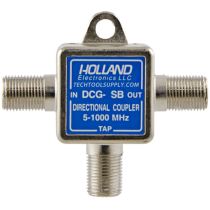 Holland Single Port Coax Tap - 5 to 1000 MHz - 6dB