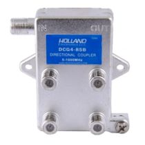 Holland Quad Port Coax Tap - 5 to 1000 MHz - 8dB