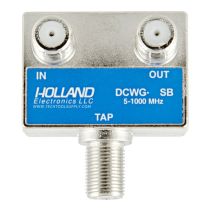 Holland Wall Plate Coax Tap - 5 to 1000 MHz - 9dB
