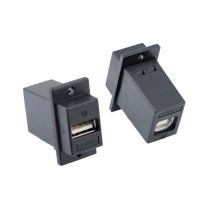 L-com USB Adapter B-A, Black