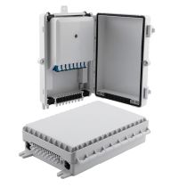 Splitter Distribution Box - 16 Ports with SC/UPC Adapters - No Pigtails