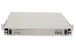Corning EDGE Fiber Optic Fixed Rack Enclosure - HD-1 Rack Unit - 12 Modules