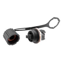 IP68 SC/PC Inline Coupler - SMF/MMF - w/Dust Cap - No Seal or Nut