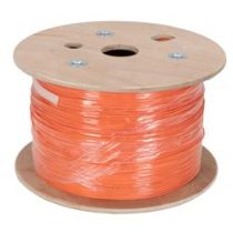 L-com Round Simplex Optical Cable, 62.5/125 OM1, Plenum Rated, 2.0mm, 500 Meters